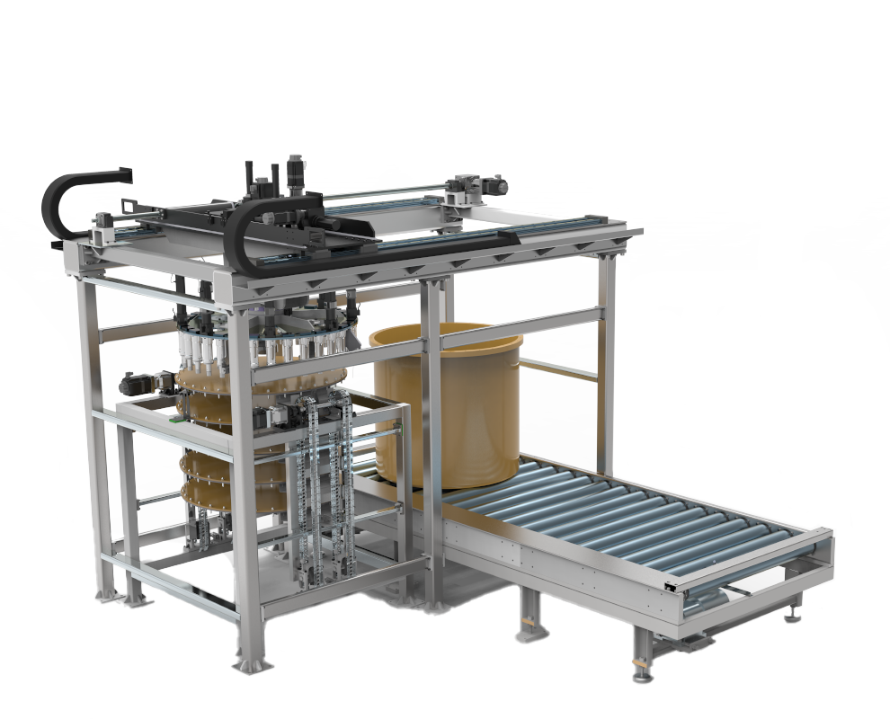 Automatic Lid Removal and Sealing Device
